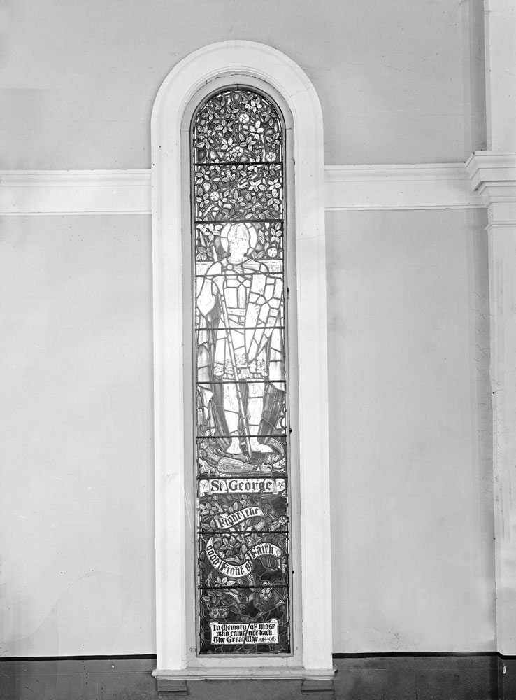 Congregational Church, Brisbane Street, stained glass window, Ipswich,  c.1920