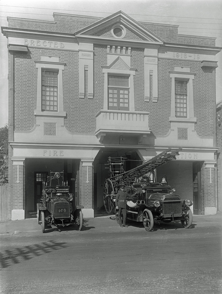 Ipswich Fire Station, Brisbane Street, Ipswich, c.1922