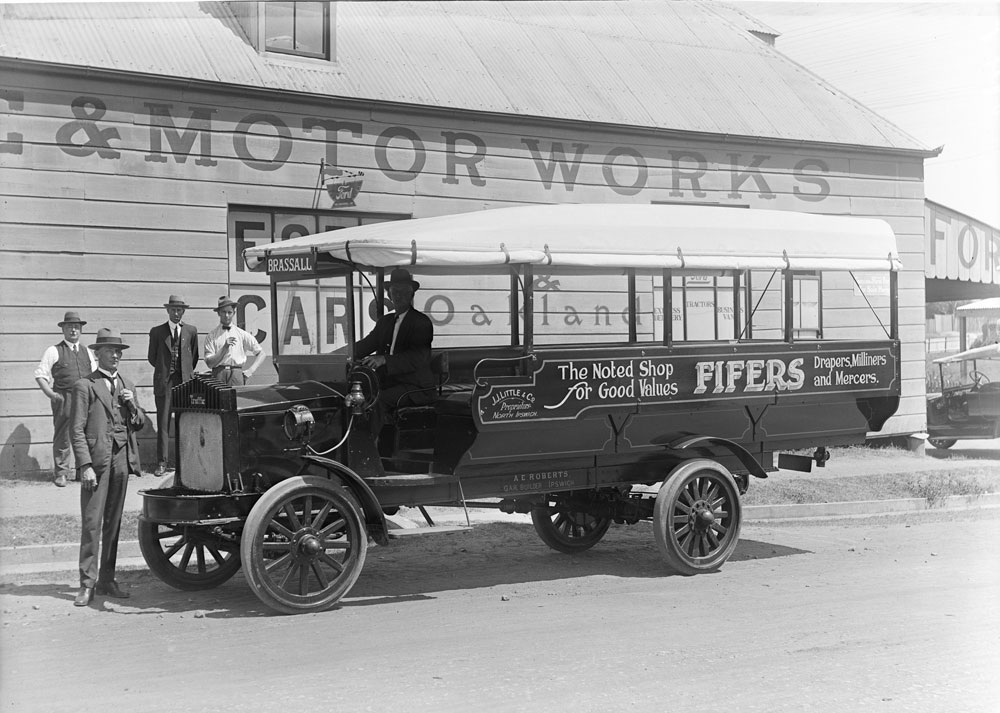 J. J. Little &amp; Co. bus, Ipswich, c.1920s