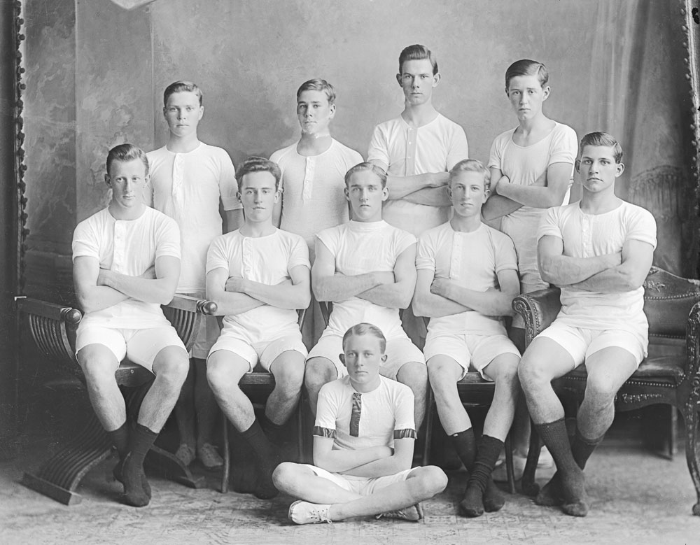 Ipswich Grammar School, Athletics Team, Ipswich, c.1918
