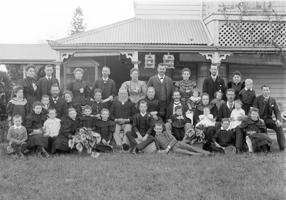 Family of Alfred William Foote, Ipswich, c.1893