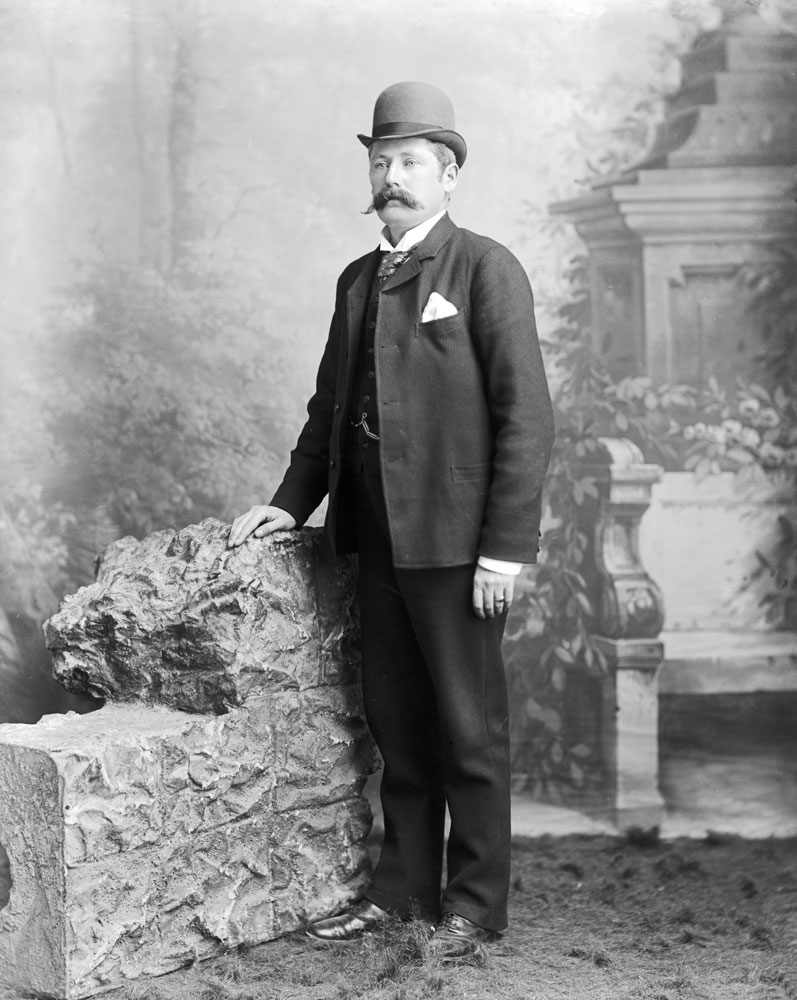 Unidentified man, Ipswich, c.1898