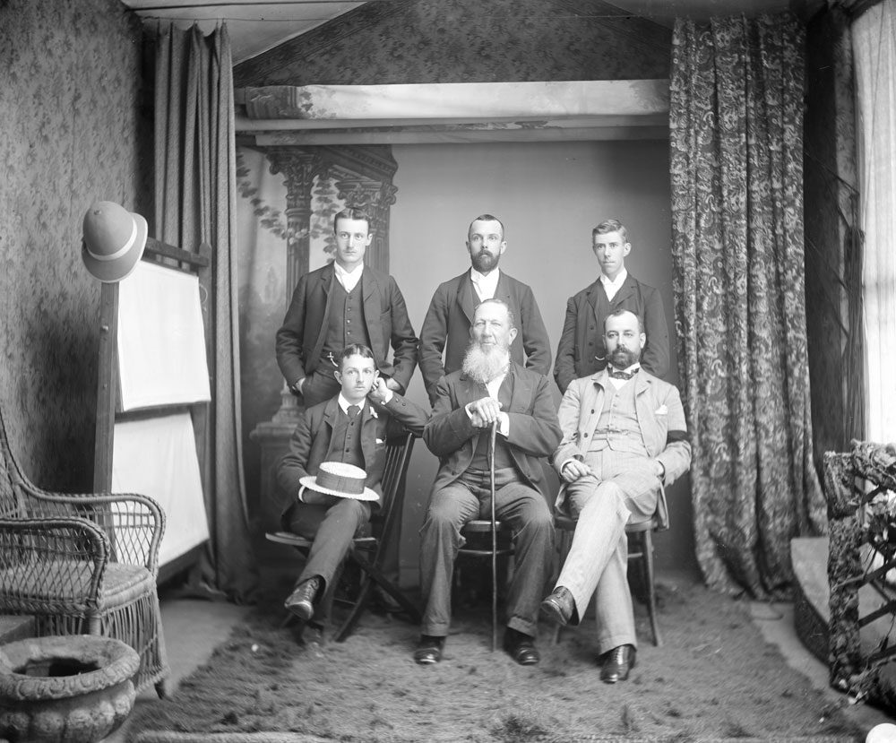 Unidentified group of men, Ipswich, c.1898