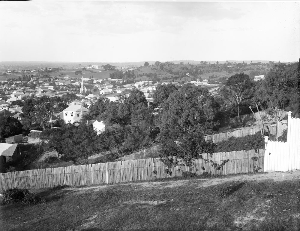Ipswich from Denmark Hill, Ipswich, c.1893