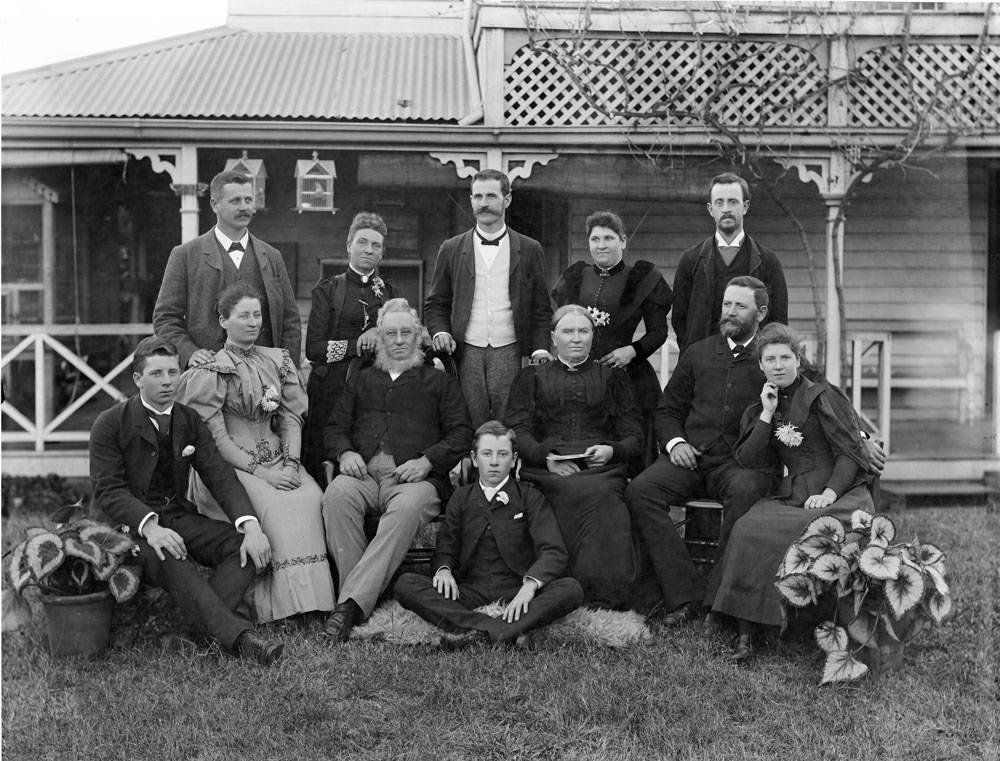 Family of Alfred William Foote, Ipswich, c.1893