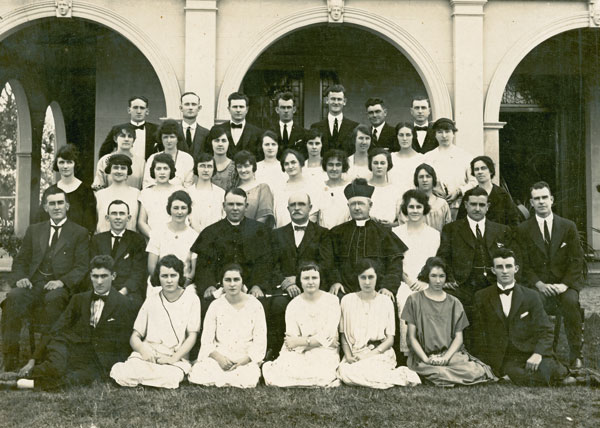 St Mary's Catholic Church, choir, Ipswich, 1924