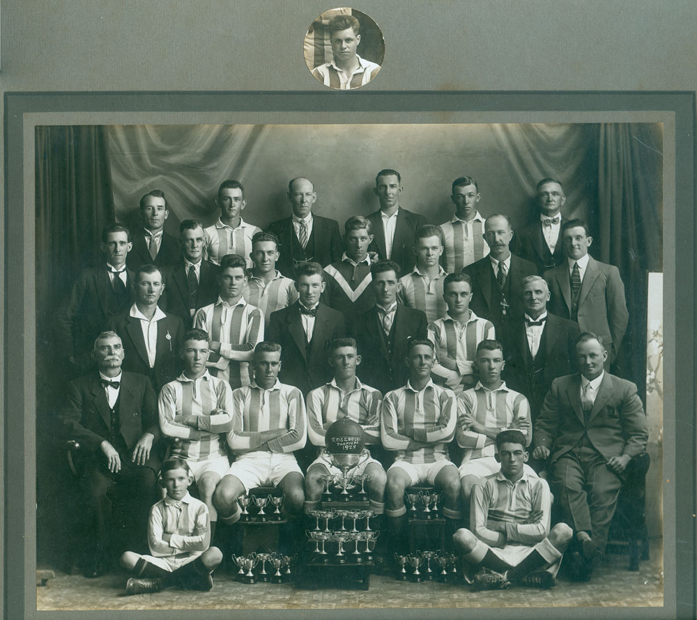 Rosebells Junior Football Club [Soccer], Ipswich, 1928