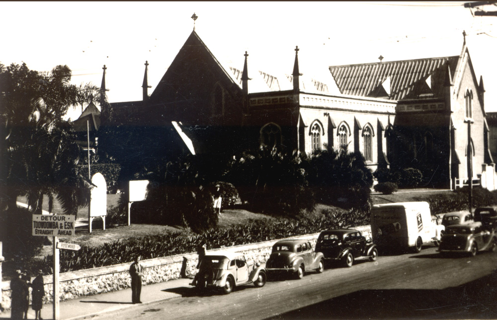 St Paul's Anglican Church, Ipswich, 1950s