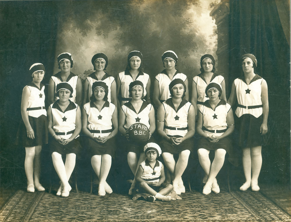 Stars Basketball Club team, Booval, Ipswich, 1930