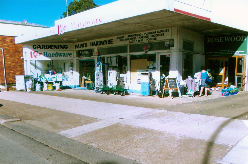 Hardware and charity shop at 16 John Street, Rosewood, Ipswich,n d