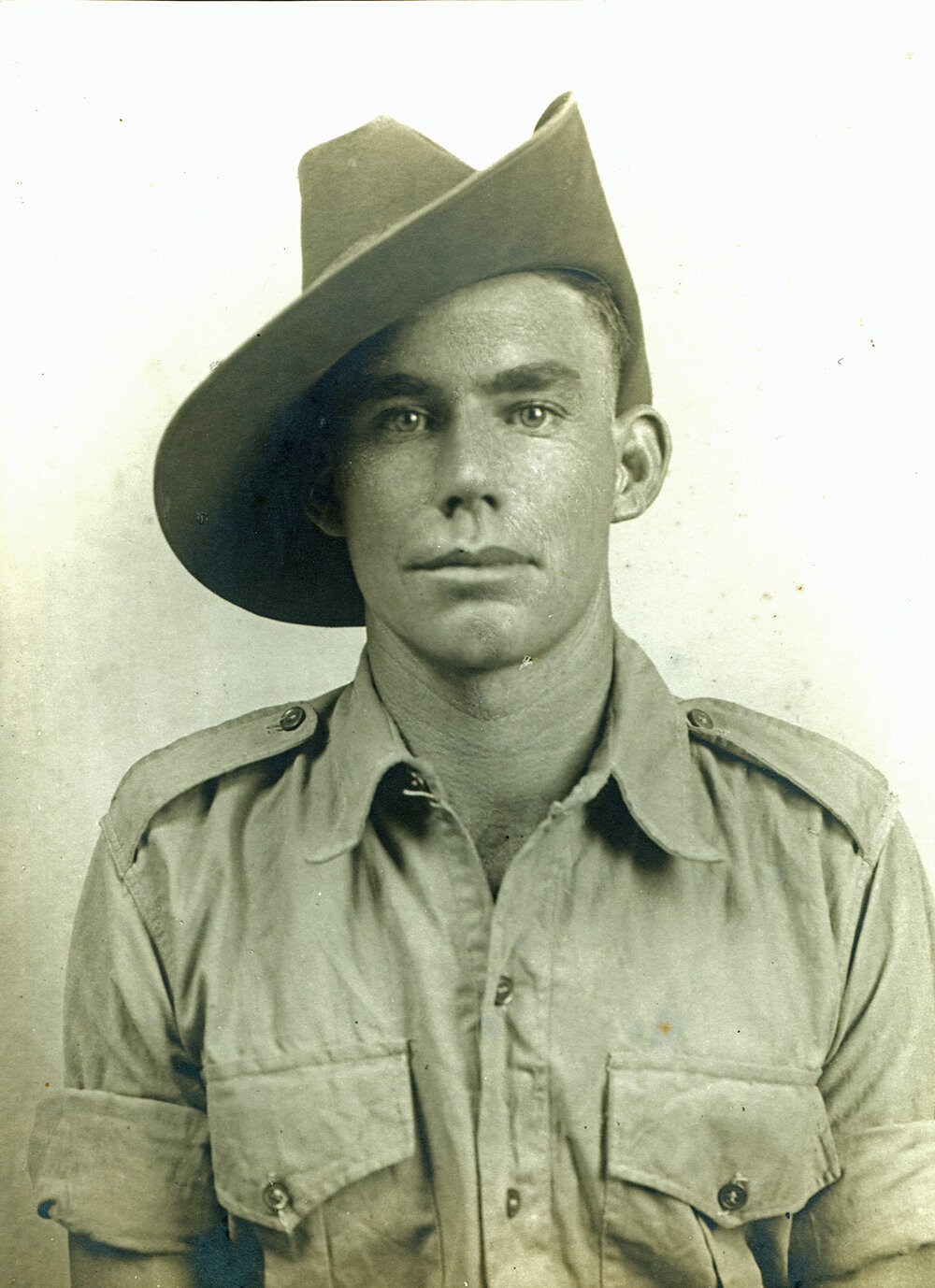 Soldier, Vincent McNamara, Ipswich, 1940