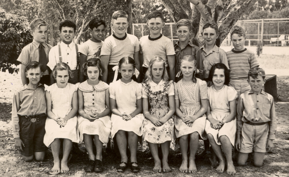Marburg Rural School students, Marburg, Ipswich, 1951
