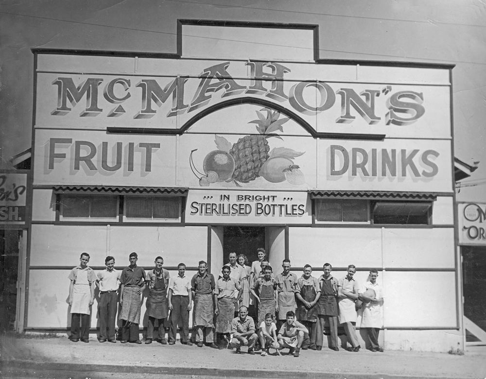 McMahons Soft Drink Factory, Ipswich, 1951