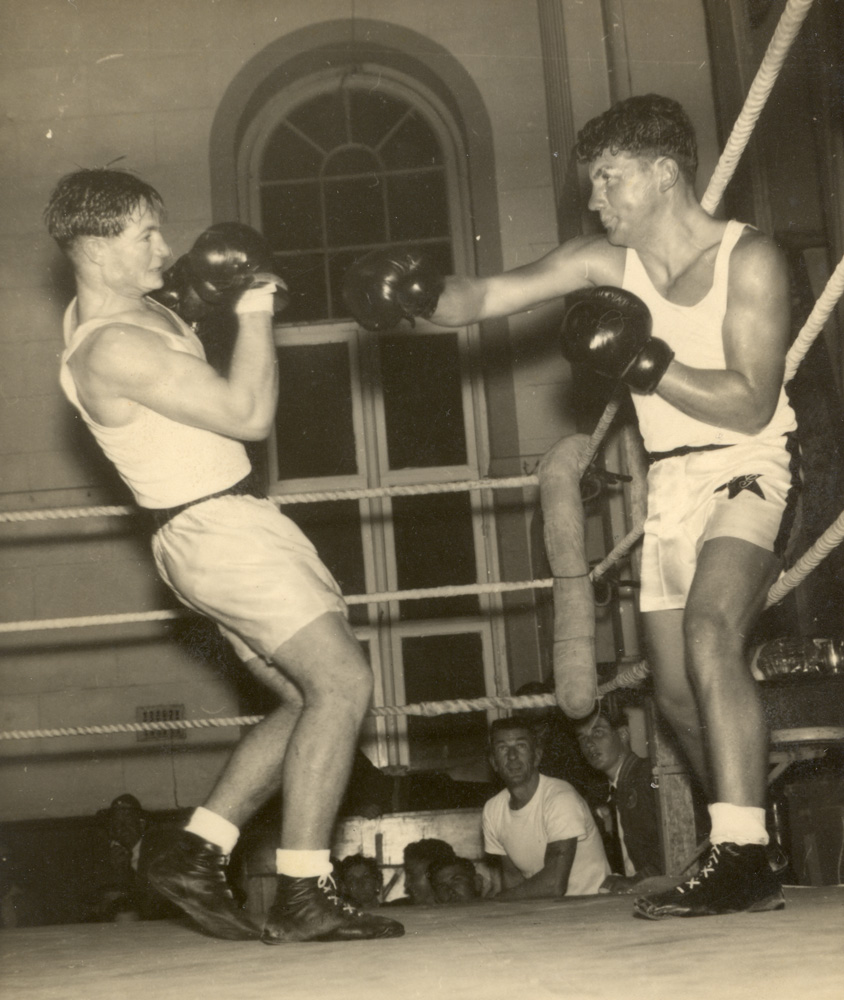 Lance Waldon v. Neil Geddes, Ipswich, 1957