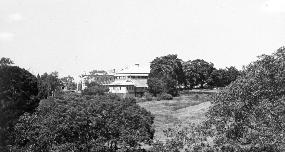 Ipswich Girls' Grammar School from Cunningham's Knoll, Ipswich, c.1957