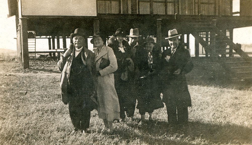Home of Dr  Euchariste Sirois and Louisa Sirois (nee Linning) being built in Edmond Street, Marburg, Ipswich, 1935