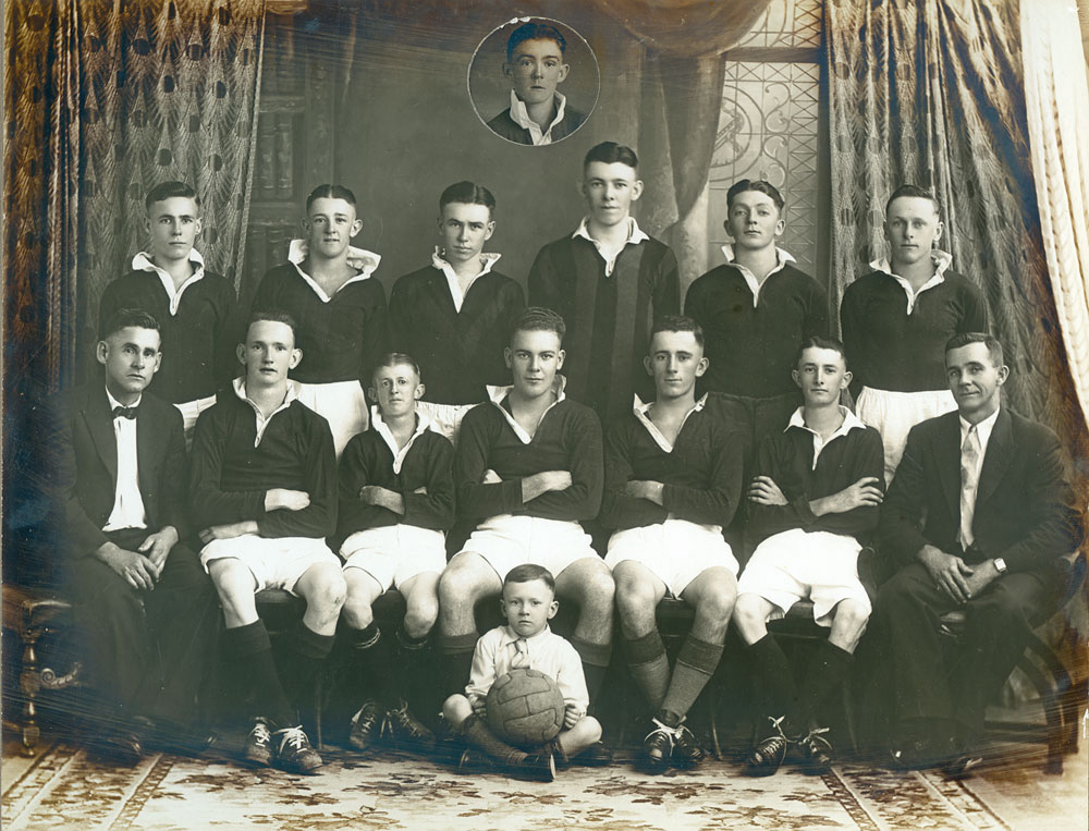 Blackstone Rovers Junior Soccer Team, Ipswich, 1935