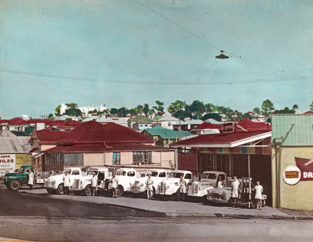 McMahons Soft Drink Factory, Ipswich, 1960
