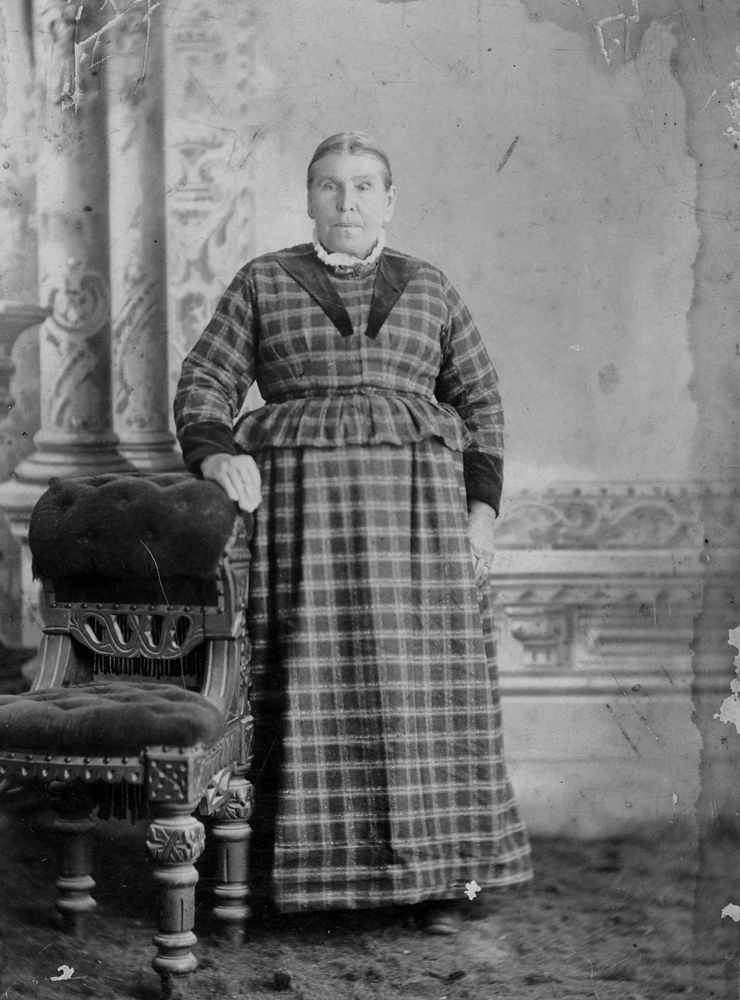 Caroline Aylward (nee Springer), Ipswich, late 1890s