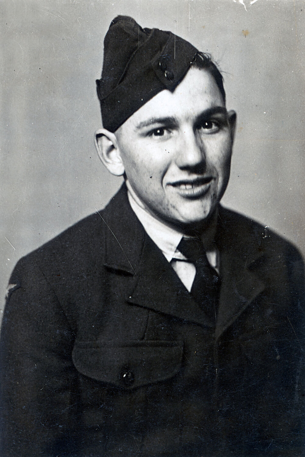 Portrait of Leading Aircraftman Robert William Boyce, later of Ipswich, 1943-1946