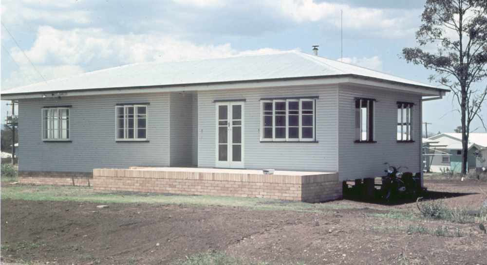 Grenadier Circle, Ebbw Vale, Ipswich, completed house, September 1960
