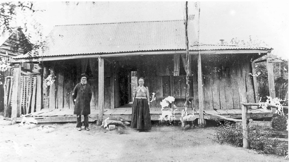 Home of the Schulz family, Berlin Road, Marburg, Ipswich, late 1890s