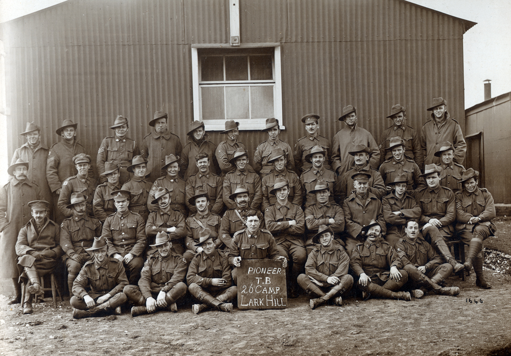 4th Pioneer Battalion, No 26 Training Camp, Lark Hill, Wiltshire, England, 1916