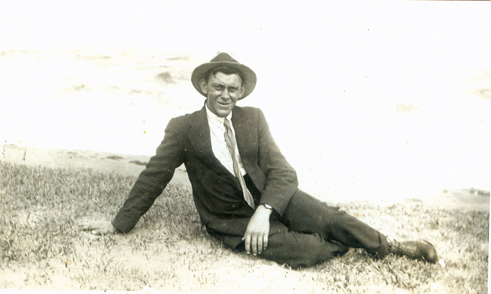 Egbert Valentine Young, part owner of the Motor Launch Celia, Ipswich, c.1909