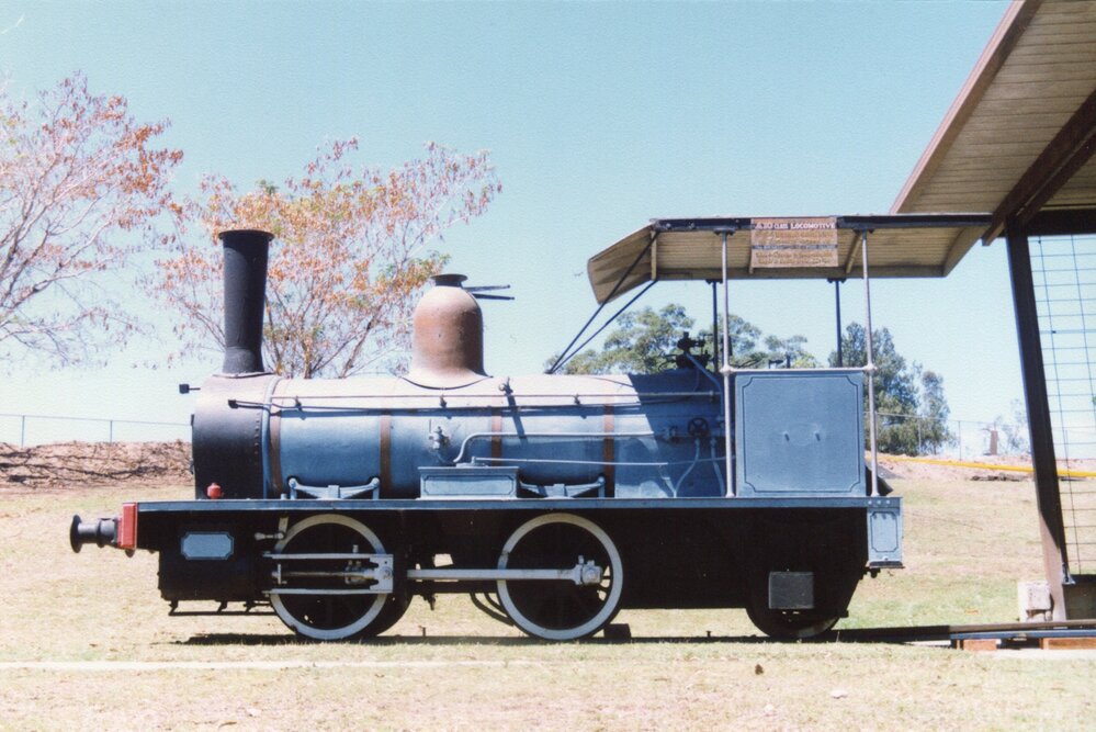 Puffing Billy train - relocation from Queens Park, 1997