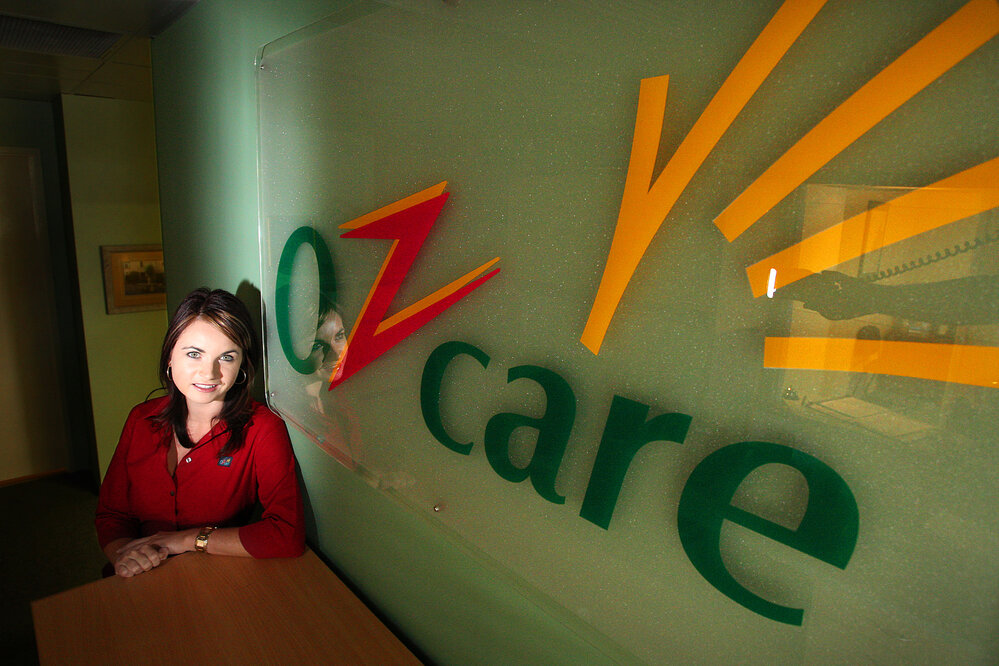 Nicole Potts of Ozcare, Ipswich, January 2008