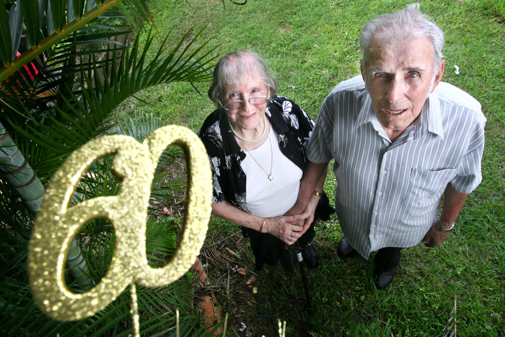 anni13 - Fred and Mary Strybos celebrated their 60th sixtieth wedding anniversary on the weekend.  Rob Williams - JA1308WC