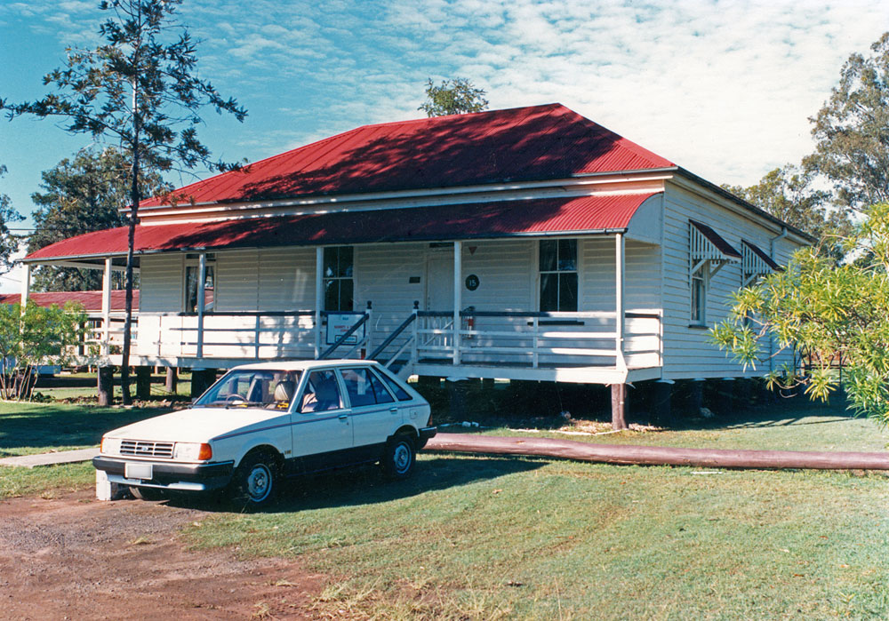 Headmaster's residence, Amberley State School, RAAF Base, Amberley, Ipswich, 1991
