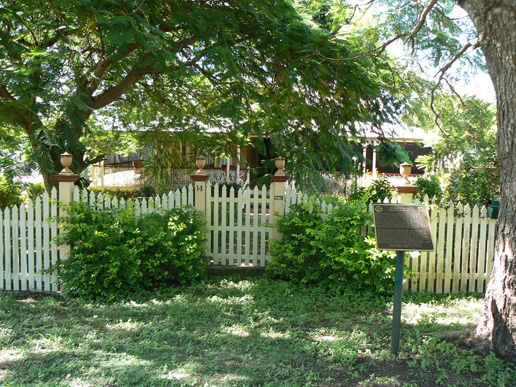 Historical Marker, Brighton House, Whitehill Road, Newtown, 2009