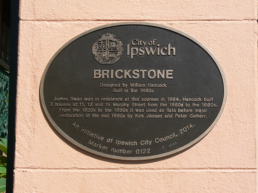 Historical Marker, Brickstone, Murphy Street No 11, Newtown, 2015