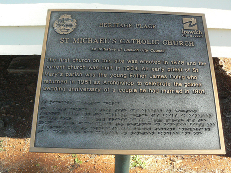 Historical Marker, St Michael's Anglican Church, Pine Mountain Road No 856, Pine Mountain