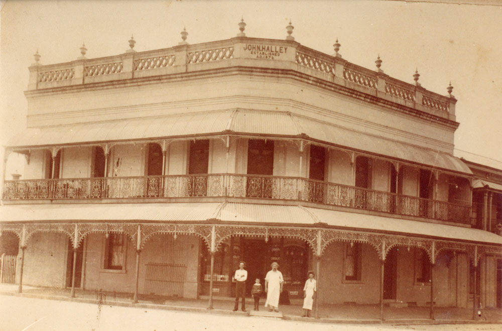 Halley's Bakery, corner of Elleborough &amp; Union Streets, Ipswich, n.d.