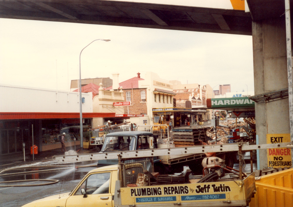 Reid's fire, Ipswich, aftermath, August 1985