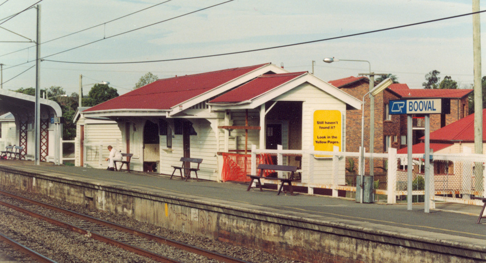 Booval Railway Station, Ipswich, 1993
