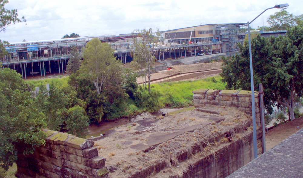 Construction of Riverlink Shopping Centre, Ipswich, 2007