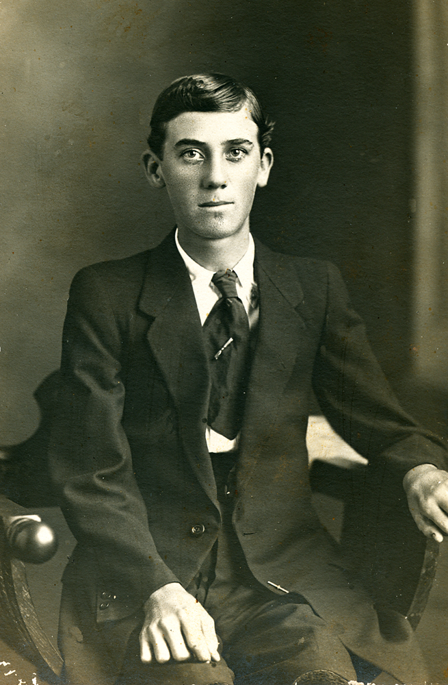 Portrait of (Charles) Victor Elliott, Ipswich, 1920s