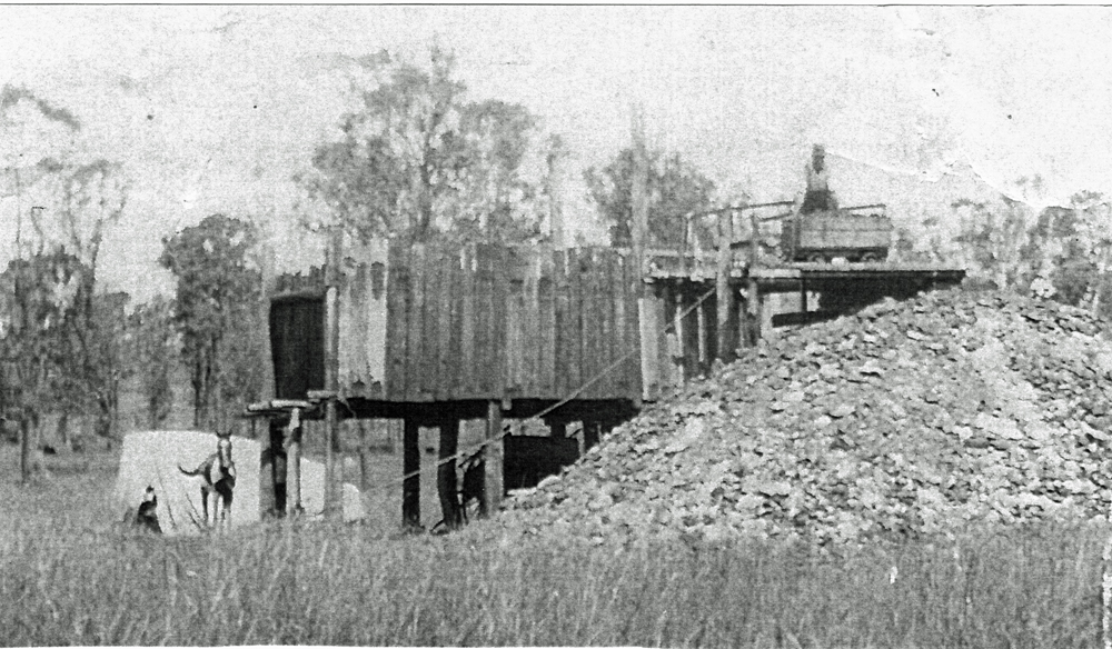 Mt Elliott Coal Mine owned by William Elliott, Amberley, Ipswich, 1929
