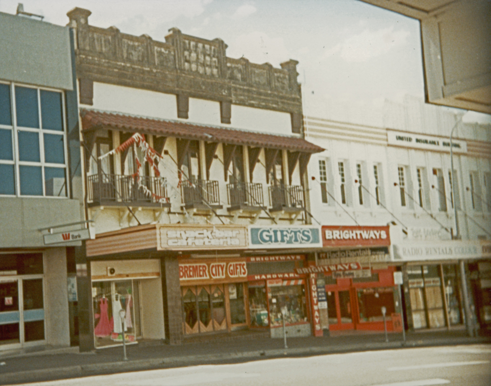 Buildings on Nicholas Street, Ipswich, c.1985