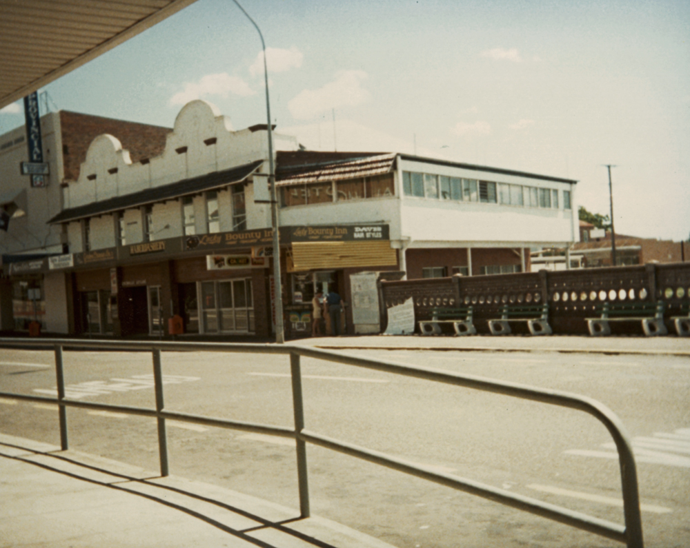 Nicholas Street and railway bridge, Ipswich, c.1985