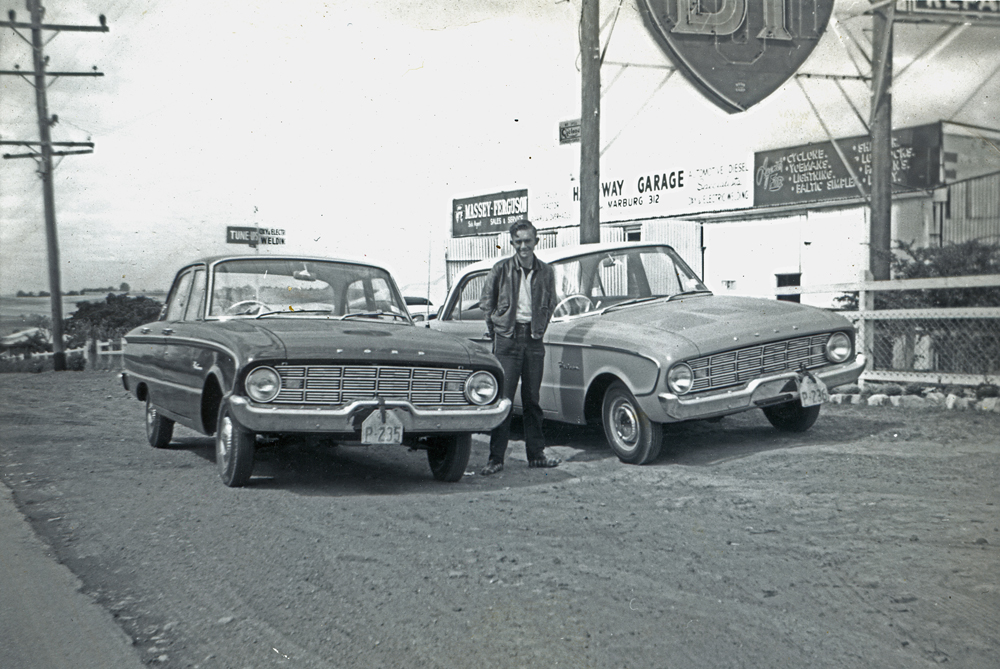 Half Way Garage at Marburg, Ipswich, 1960s