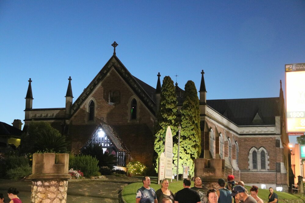 St Paul's, Christmas in Ipswich: St Nicholas Precinct, Nicholas Street, Ipswich, 2021