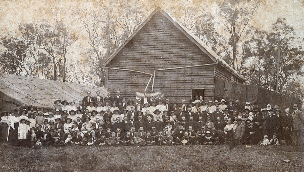Lutheran Church Synod gathering in Kumbia, 1921