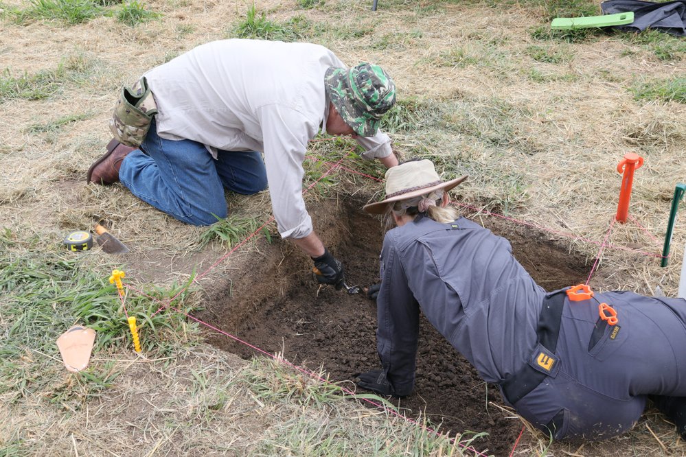 Archaeological dig at the site of the former Bremer Mills, Bundamba, 2021