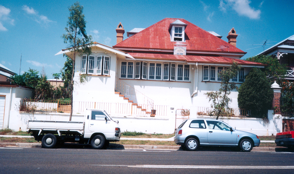 Roderick Street, Ipswich, home of the Freiberg family in the 1940s, 1996