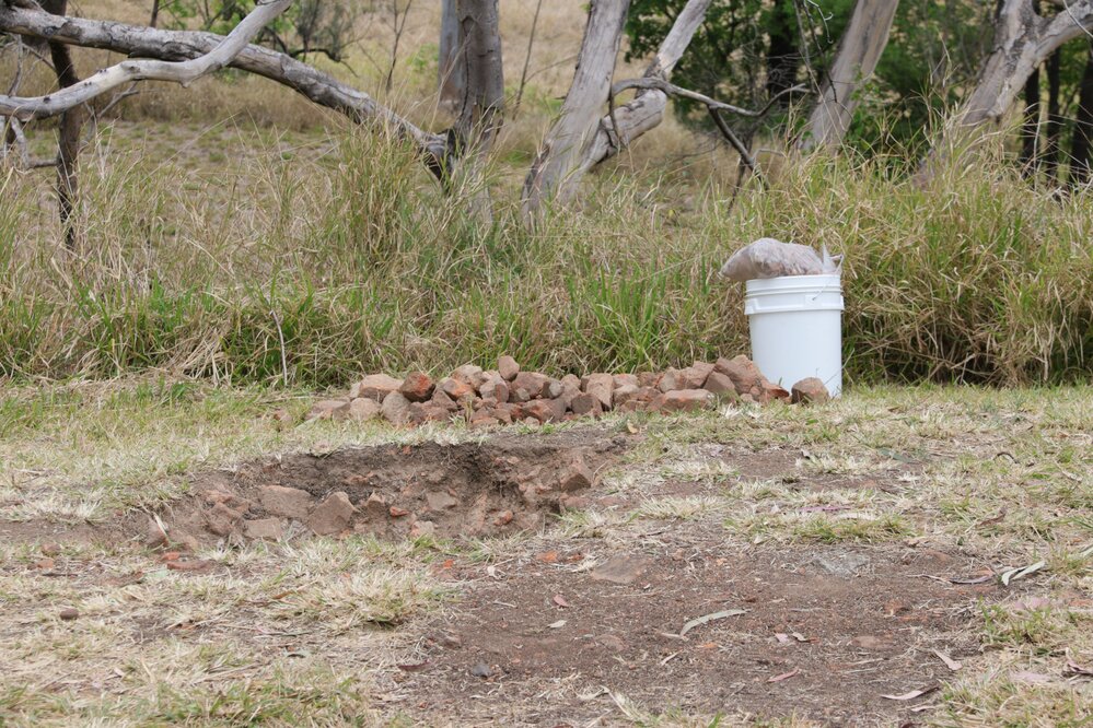 Archaeological dig at the site of the former Bremer Mills, Bundamba, 2021