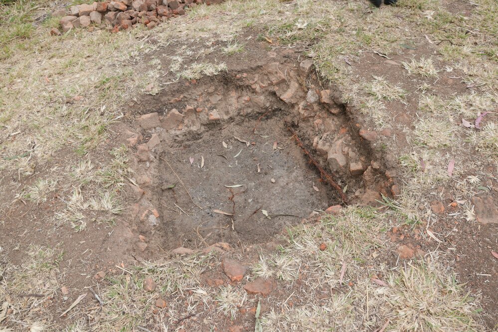 Archaeological dig at the site of the former Bremer Mills, Bundamba, 2021
